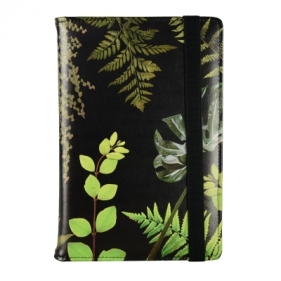 Planner A5 dzienny na gumkę Botanic BLACK PLR-25PR