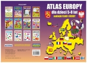 Atlas Europy dla dzieci 5-8 lat - Beata Guzowska