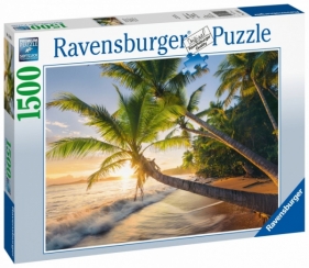 Ravensburger, Puzzle 1500: Tajemnicza plaża (15015)