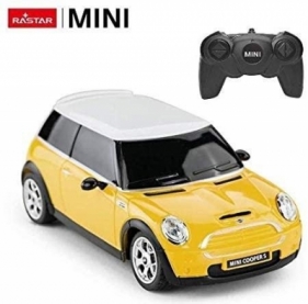 1:24 Mini Cooper S zółty/czerwony