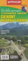 Giewont Kasprowy Wierch Mapa atrakcji turystycznych 1:20 000