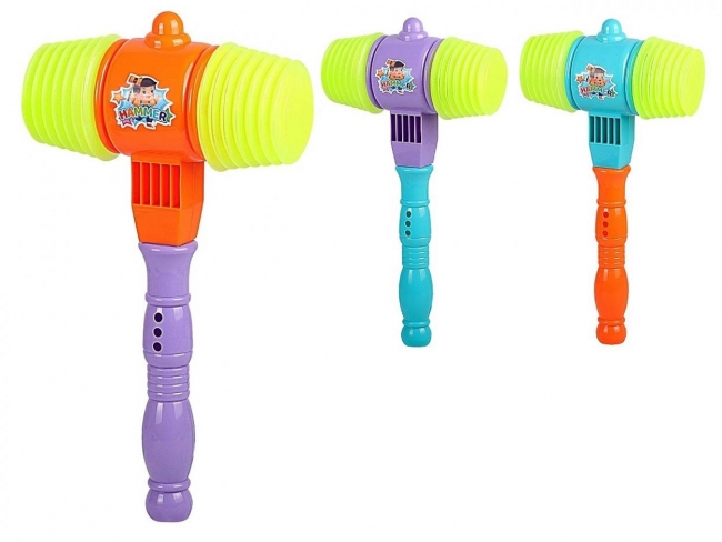 Młotek z piszczkiem MIX
