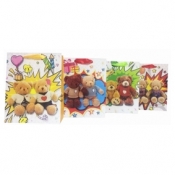Torebka Lux 210 gsm A4 26x32x10 Misie - ROZETTE