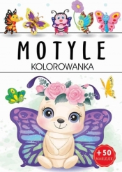 Motyle - kolorowanka - praca zbiorowa