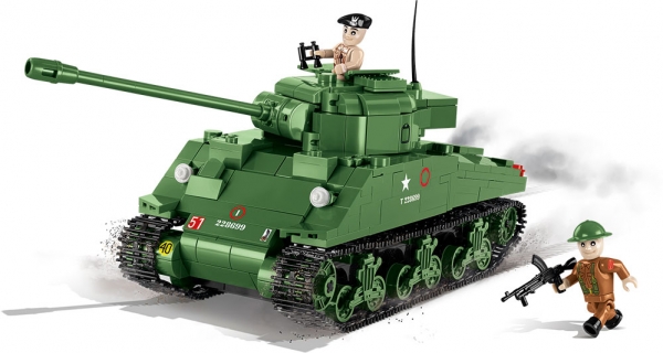Cobi: Mała Armia WWII. Sherman Firefly - amerykański czołg średni (2515)