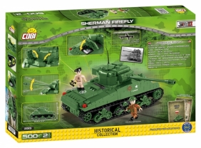Cobi: Mała Armia WWII. Sherman Firefly - amerykański czołg średni (2515)