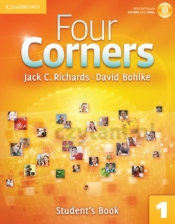 Four Corners 1 Student's Book with Self-study CD-ROM - Richards Jack C., Bohlke David