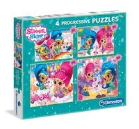 Puzzle Shimmer and Shine 4 w 1 (07715)