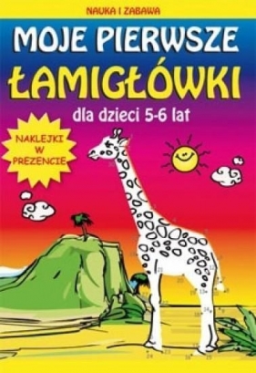 Moje pierwsze łamigłówki dla dzieci 5-6 lat - Krzysztof Tonder, Guzowska Beata