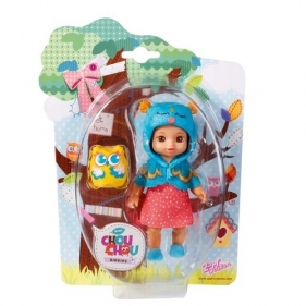 Laleczka Mini Chou Chou Birdies niebiesko-różowa (920053/920152) - <br />