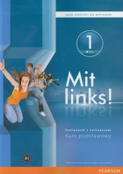 Mit links 1 Podręcznik z ćwiczeniami z płytą CD Kurs podstawowy A1 - Kręciejewska Elżbieta, Lisowska Danuta, Serzysko Cezary