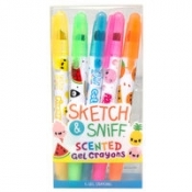 Pachnące Żelowe Kredki Sketch & Sniff