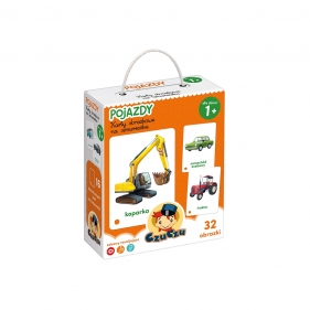 Czuczu: Karty obrazkowe na sznureczku. Pojazdy - Opracowanie zbiorowe