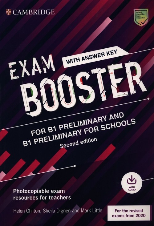 Exam Booster for B1 Preliminary and B1 Preliminary for Schools with Answer Key with Audio for the Revised 2020 Exams