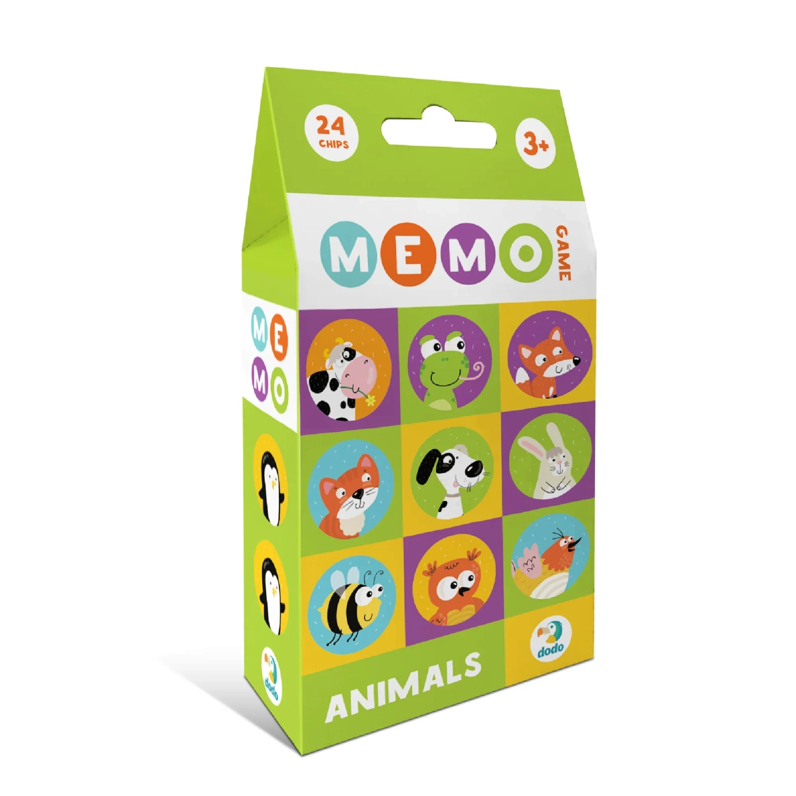 <img src='https://webimage.pl/pics/152/2/d48231159121521.jpg' style='height:440px' /> Gra Memo - Zwierzęta (DOB2152)