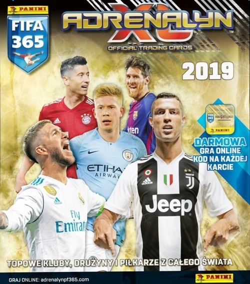 Adrenalyn XL FIFA 365 2019 Album kolekcjonera