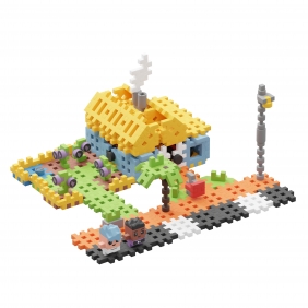 Mini Waffle City - Domek, 148 el. (904152)