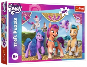 Trefl, Puzzle 100: My Little Pony - Kolorowa przyjaźń (16415)