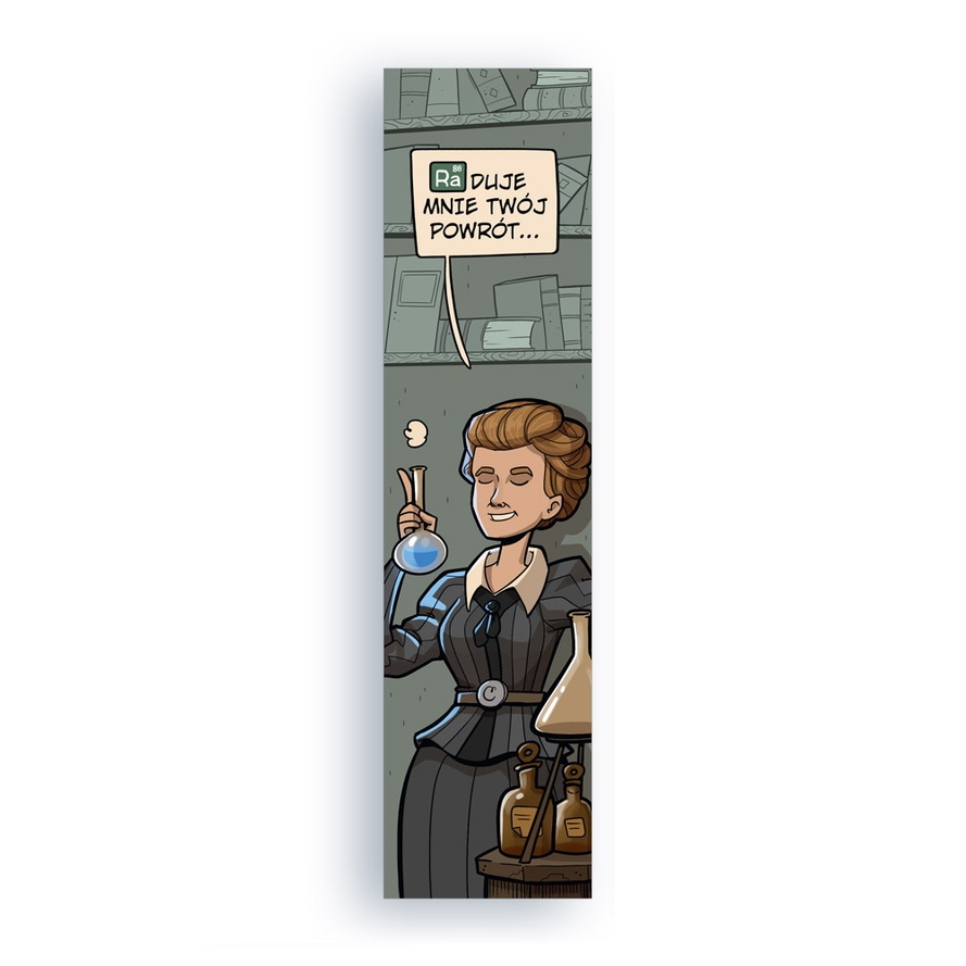 <img src='https://webimage.pl/pics/152/6/d5907543706152-2.png' style='height:440px' /> Zakładka kartonowa - Skłodowska-Curie