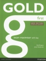 Gold First New Exam Maximiser with key Burgess Sally, Newbrook Jacky