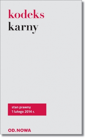 Kodeks karny - <br />