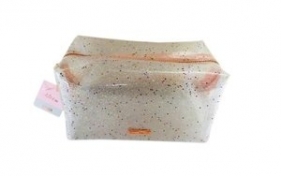 Kosmetyczka make up brokat Bloom
