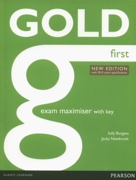 Gold First New Exam Maximiser with key - Burgess Sally, Newbrook Jacky