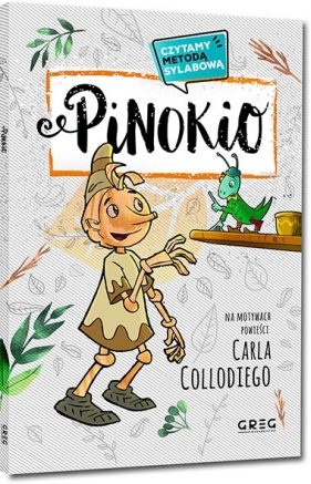 Pinokio - czytamy metodą sylabową - Karczmarska-Strzebońska Alicja
