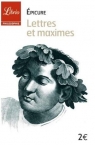 Lettres et maximes Epicure