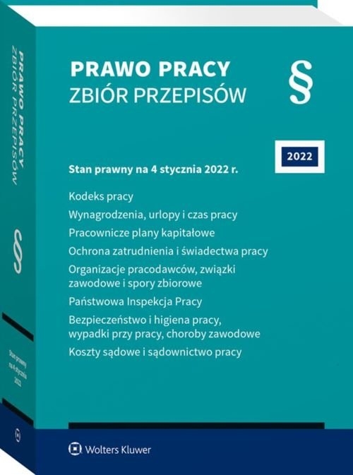 Prawo pracy Zbiór przepisów w.35/2022