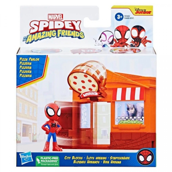 Zestaw z figurką Spidey Pizzeria (F6688/F8360)