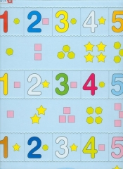 Matematyka Puzzle Cyfry 1-5 - <br />