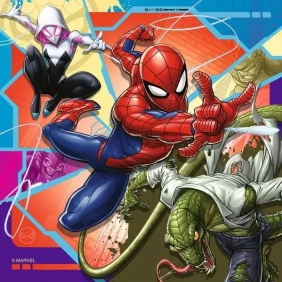 Ravensburger, Puzzle 3x49: Spiderman (12004115)