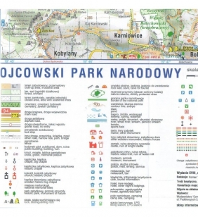 Ojcowski Park Narodowy, 1:20 000 - Mapa turystyczna (1579-2020)