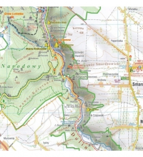 Ojcowski Park Narodowy, 1:20 000 - Mapa turystyczna (1579-2020)