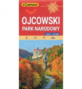 Ojcowski Park Narodowy, 1:20 000 - Mapa turystyczna (1579-2020)