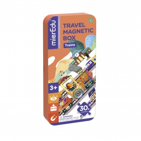 Puzzle magnetyczne - Pociągi (ME0883)