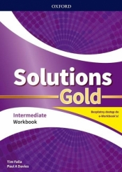 Solutions Gold Intermediate Workbook z kodem dostępu do wersji cyfrowej (e-Workbook) - Falla Tim, Davies Paul A.