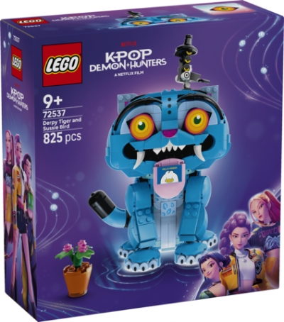 <img src='https://webimage.pl/pics/153/2/d5702018262153.jpg' style='height:440px' /> LEGO KPop Demon Hunters Tygrys Derpy i Sroka Sussie 72537