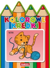 Kolorowe kredki. Kotek - Opracowanie zbiorowe