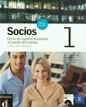 Socios 1 podręcznik + CD - Gonzalez Marisa, Martin Felipe, Rodrigo Conchi