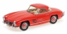 Mercedes-Benz 300 SL Roadster (W198) w/Hardtop 1957 (red) (180039041)