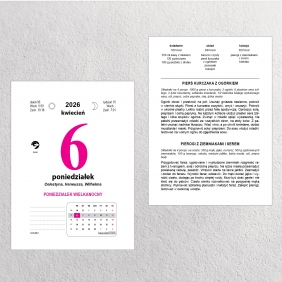 Zdzierak duży A5 Kuchnia Polska 2026