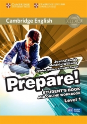 Cambridge English Prepare! 1 Student's Book - Kosta Joanna , Williams Melanie