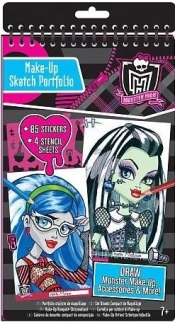 Monster High. Upiorne makijaże.Mały szkicownik (64015)