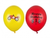 Balony Happy Birthday MIX 30cm 50szt