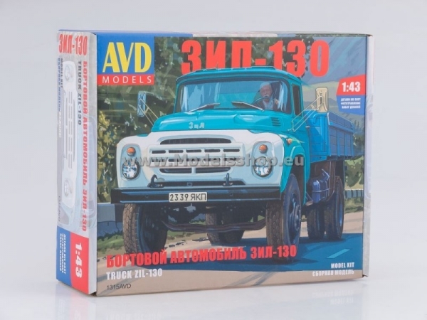 ZIL-130 Flatbed Truck model kit (1315AVD)