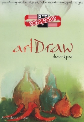 Blok rsunkowy Art Draw A4 50 arkuszy