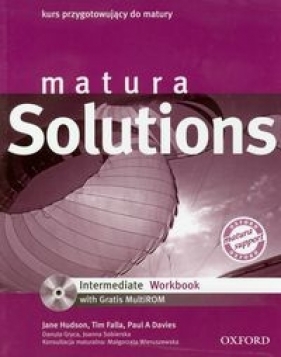 Matura Solutions Intermediate Workbook z płytą CD - Falla Tim, Davies Paul, Hudson Jane