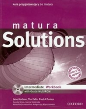 Matura Solutions Intermediate Workbook z płytą CD